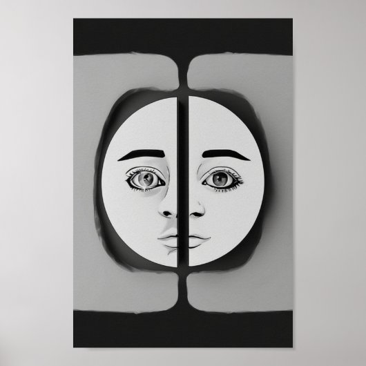 face Art Poster (Voorkant)