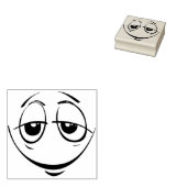 face art stamp rubberstempel (Gestempeld)