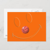 FACE BASKETBALL BRIEFKAART (Voorkant / Achterkant)