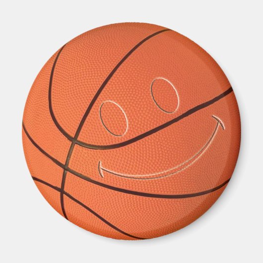 FACE BASKETBALL MAGNEET (Voorkant)