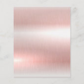 FACE-BEHANDELING Beauty Salon 4,5 x 5,6 inch Flyer (Achterkant)