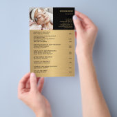 FACE-BEHANDELING Beauty Salon flyer (Hand)