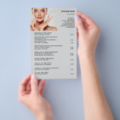 FACE-BEHANDELING Beauty Salon flyer (Hand)