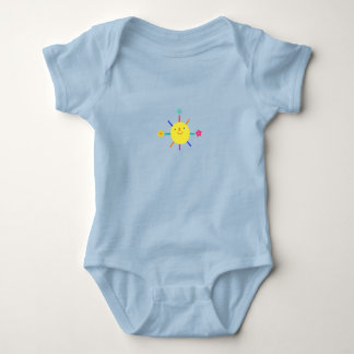 Face Bodysuit for Babies
