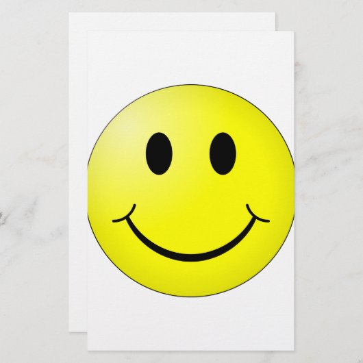 Face Briefpapier (Voorkant / Achterkant)