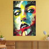 Face Canvas Afdruk (Insitu (Woonkamer))