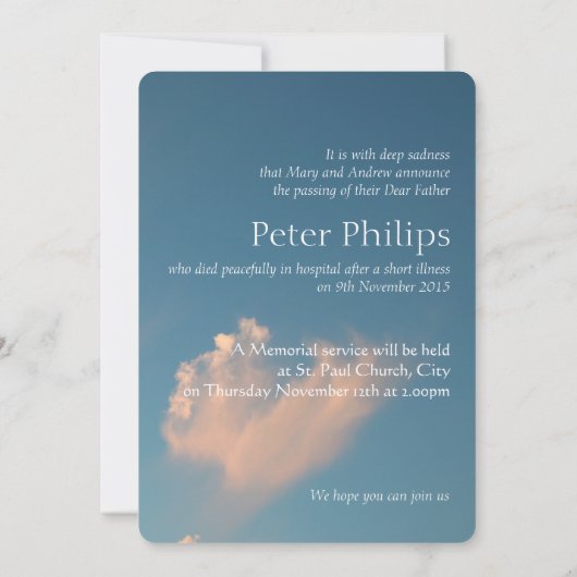 Face Cloud 3 - Uitnodiging tot kennisgeving van be (Achterkant)