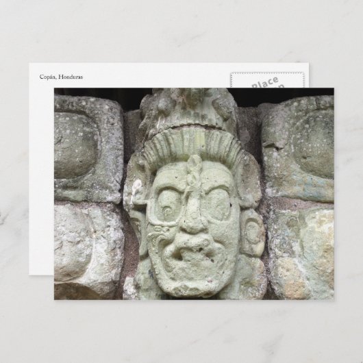 face copán briefkaart (Voorkant / Achterkant)