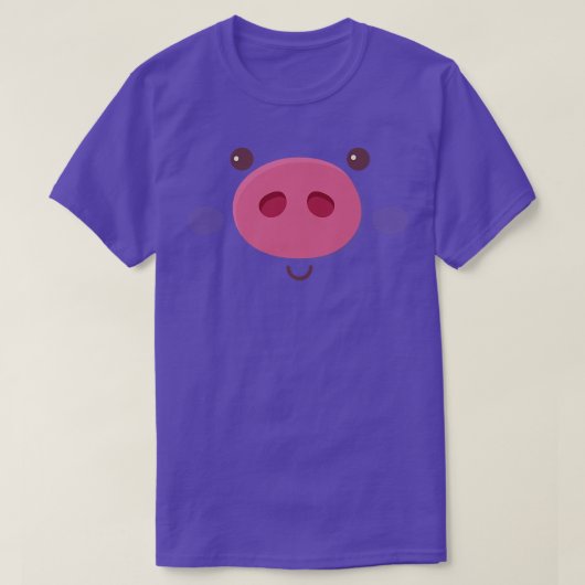 Face Costume Funny Halloween Premium 4455 T-shirt (Design voorkant)
