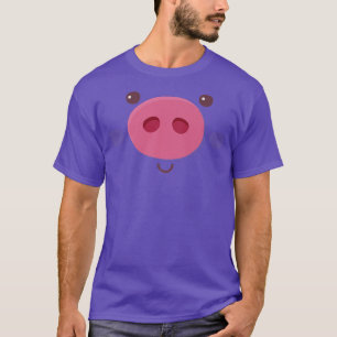 Face Costume Funny Halloween Premium 4455 T-shirt