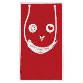 Face Cute Love Peace Jose Custom Gift Bag Klein Cadeauzakje (Voorkant)