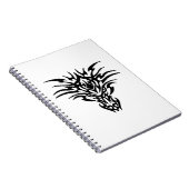Face-Dragon-Tattoo Notitieboek (Rechterzijde)