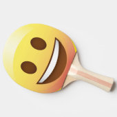 Face Emoji Ping Pong Paddle Summer Fun Tafeltennisbatje (Zijkant)