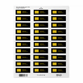 Face Etiket (Full Sheet)