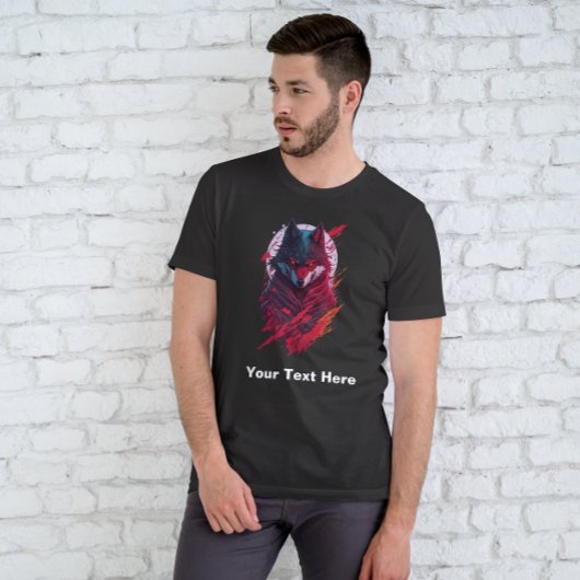Face Evil Ninja Wolfmagic T-shirt