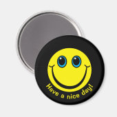 Face Face Fijne dag Magneet (Voorkant / Achterkant)