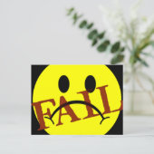 FACE FAIL BRIEFKAART (Staand voorkant)