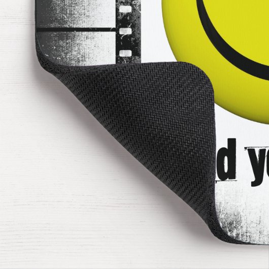 Face Film Strips Mousepad Muismat (Hoek)