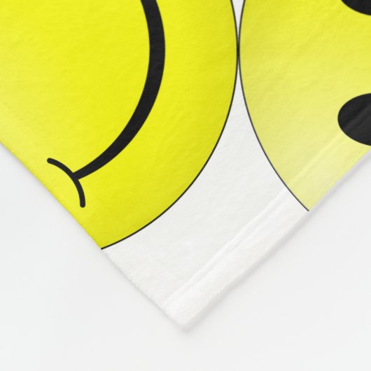 Face Fleece Deken (Hoek)