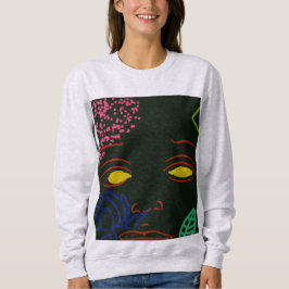 Face Flower Sweatshirt