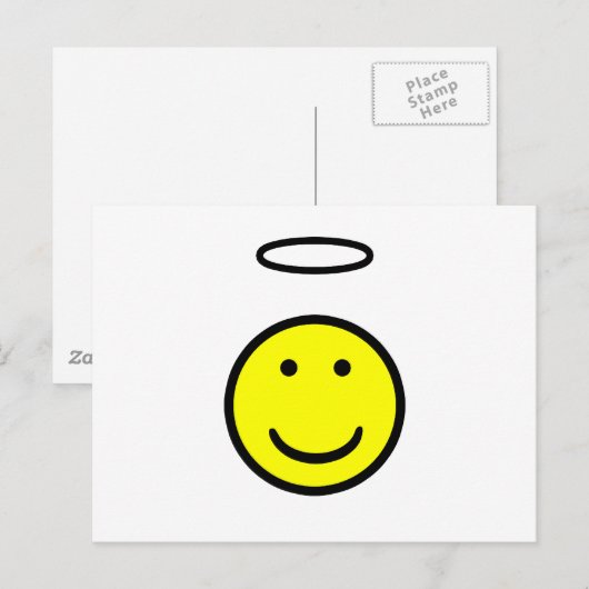 Face Halo Briefkaart (Voorkant / Achterkant)