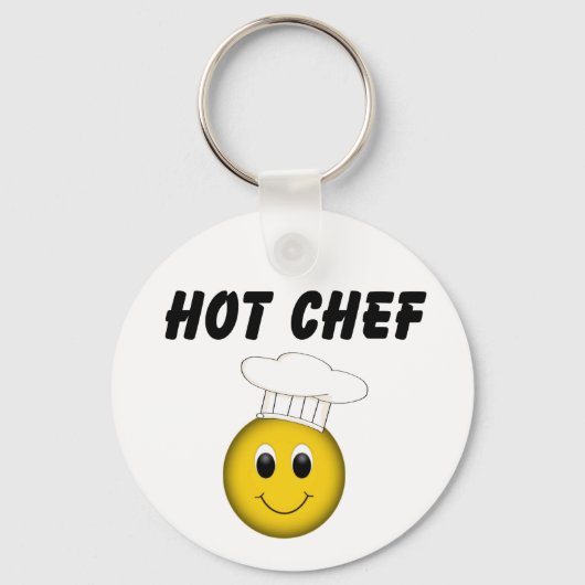 Face Hot Chef Sleutelhanger (Voorkant)