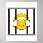 Face in de gevangenis poster (Voorkant)