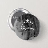 Face logo ronde button 5,7 cm (Voorkant /achterkant)