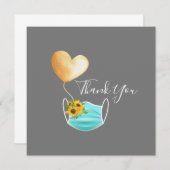 Face Mask & Flowers Hartelijk dank (Voorkant / Achterkant)