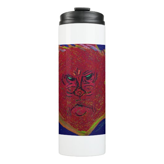 Face of a Flame Thermosbeker (Voorkant)
