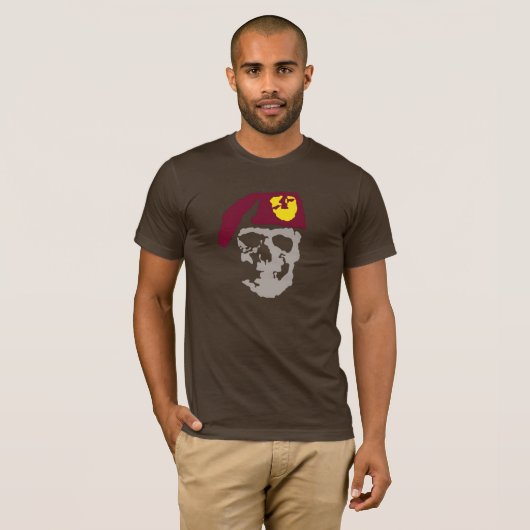 Face of death Red T-shirt (Voorkant volledig)