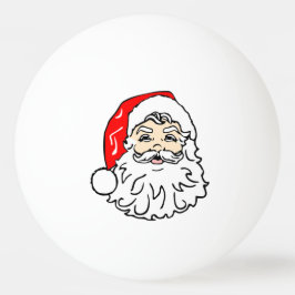 Face of Santa Claus Pingpongbal