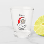 Face of Santa Claus Shot Glas (Voorkant)