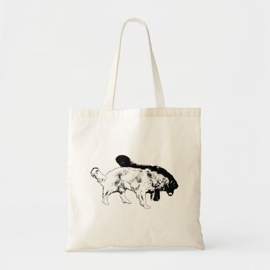 face-off op de marktdag tote bag (Voorkant)
