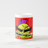 Face One Cup Porselein Kop (Voorkant)