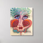 Face op Canvas Afdruk (Voorkant)