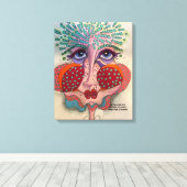 Face op Canvas Afdruk (Insitu (Houten vloer))