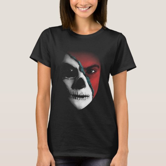 Face paint scar t-shirt (Voorkant)