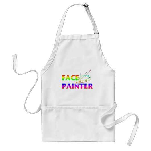 Face Painter Standaard Schort (Voorkant)