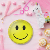 Face Papieren Bordje (Feest)