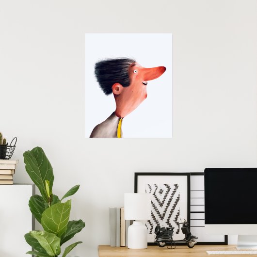 Face Poster (Thuiskantoor)