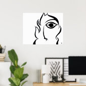Face Poster (Thuiskantoor)
