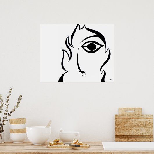 Face Poster (Keuken)