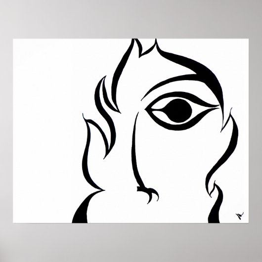 Face Poster (Voorkant)