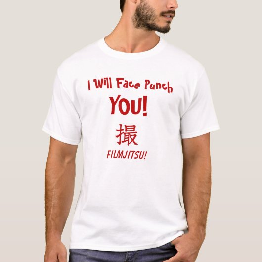 Face Punch T-shirt (Voorkant)