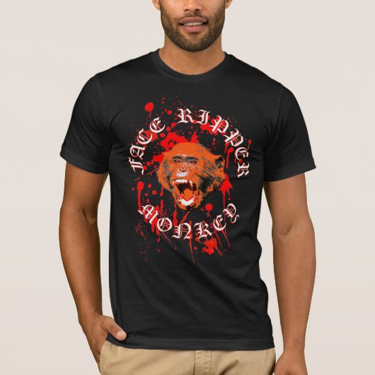 Face Ripper Monkey - de moeilijkste kern YET! T-shirt (Voorkant)