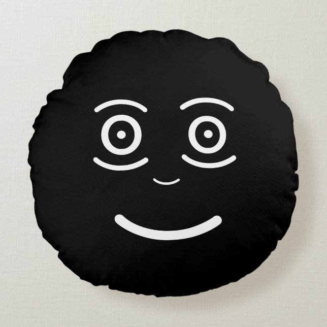 Face Rond Kussen (Voorkant)