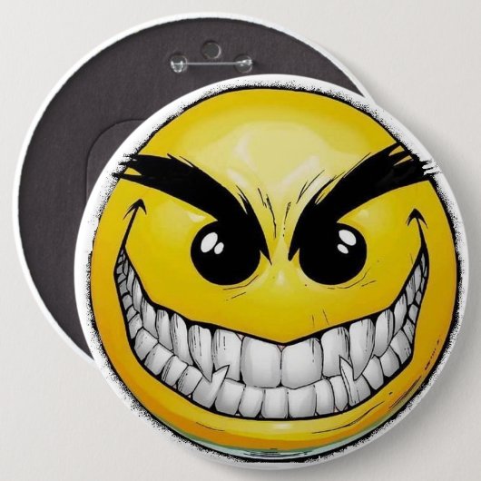 Face Ronde Button 6,0 Cm (Voorkant /achterkant)