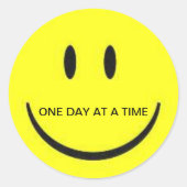 Face Ronde Sticker (Voorkant)