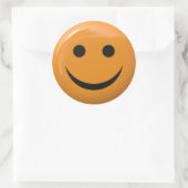 Face Ronde Sticker (Tas)